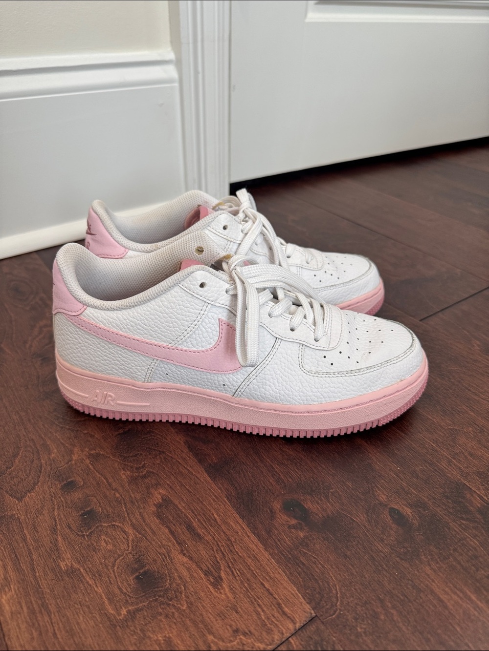 Nike Air Force One Pebble Vegan Leather Shoes Casual Sneakers Classic Style
